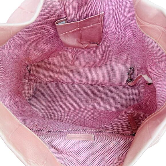 Vintage Dooney & Bourke Croc Hobo Bag - 11.5” x 4.5” x 11” - Picture 3 of 14